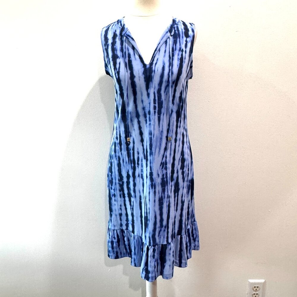 Michael Kors Womens Pullover Flounce Dress sz S